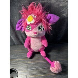 Popples Bubbles Pink Plush 2015 Spin Master Talks 12" Stuffed Animal READ